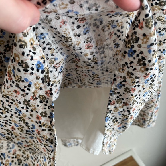 NWT Madewell Ditsy Floral Midi Dress - Picture 8 of 10